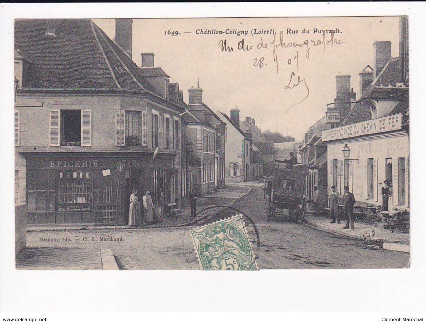 CHATILLON-COLIGNY - Rue Du Puyrault - Très Bon état - Chatillon Coligny