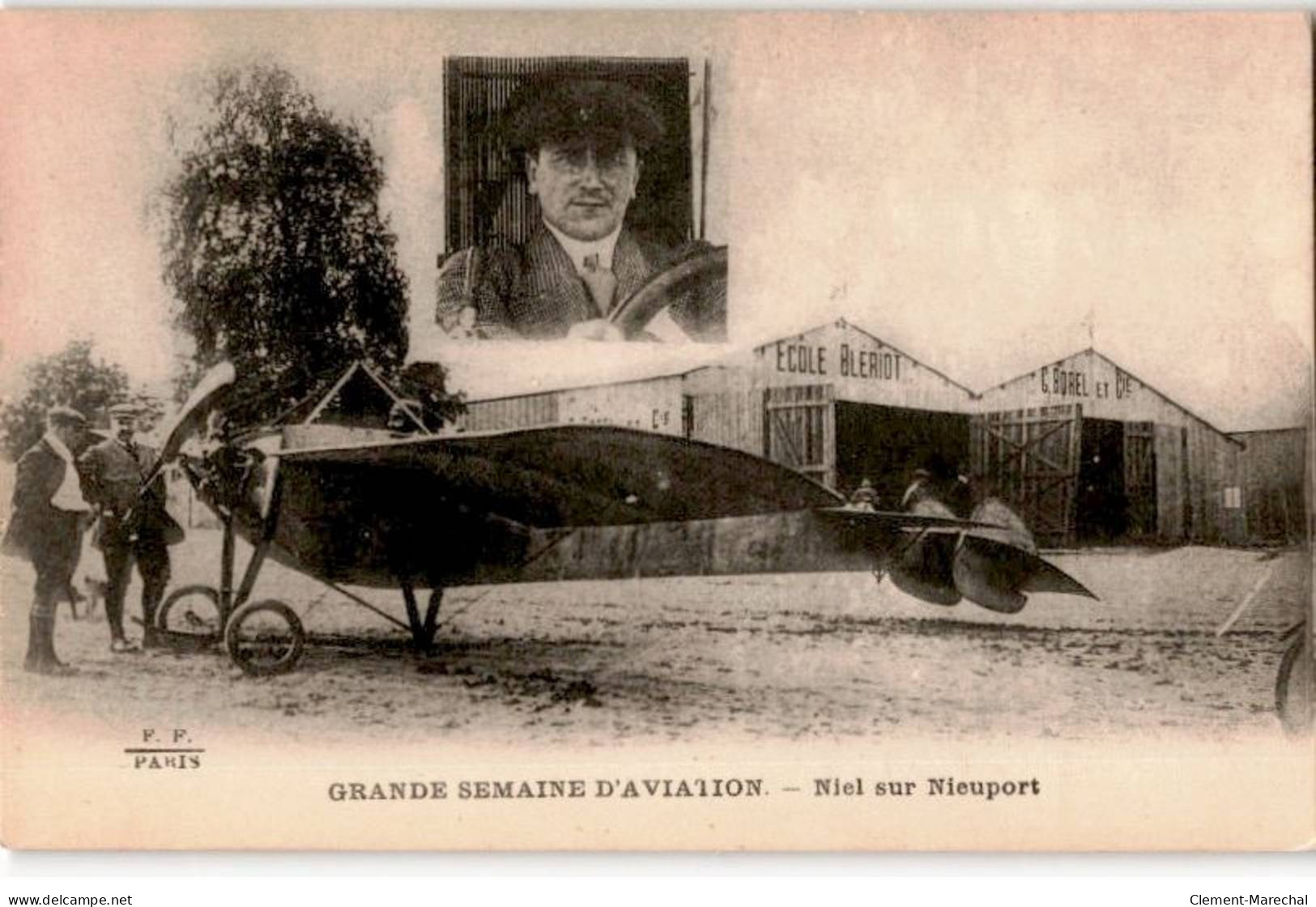 AVIATION: Grande Semaine D'aviation Niel Sur Nieuport - Très Bon état - ....-1914: Voorlopers