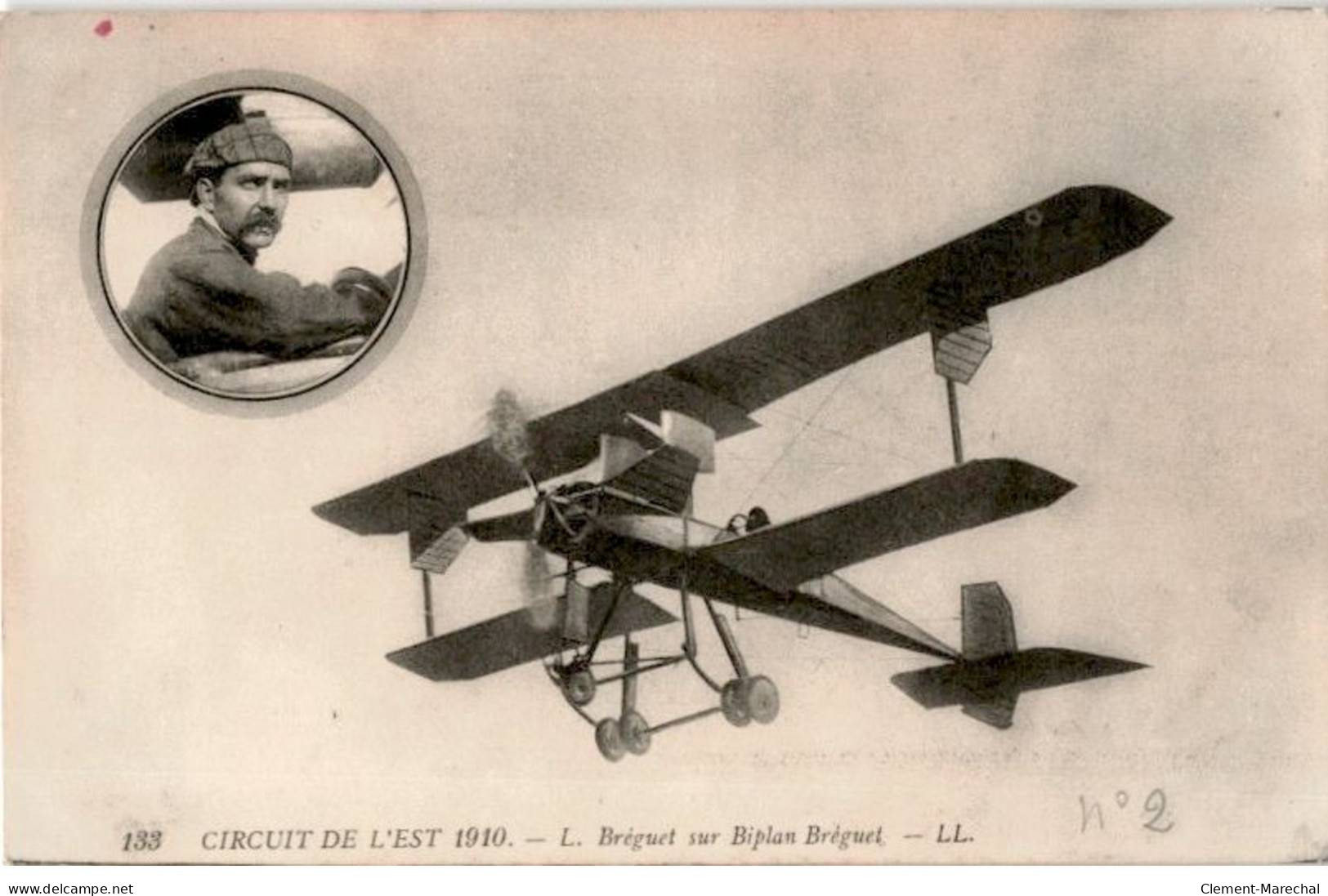 AVIATION: L. Bréguet Sur Biplan Bréguet - Très Bon état - ....-1914: Precursors