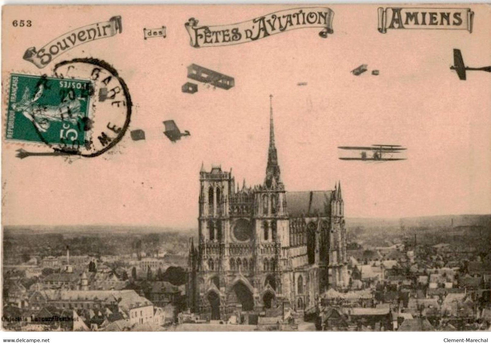AVIATION: Souvenir Dêtes D'aviation Amiens - Très Bon état - ....-1914: Precursors