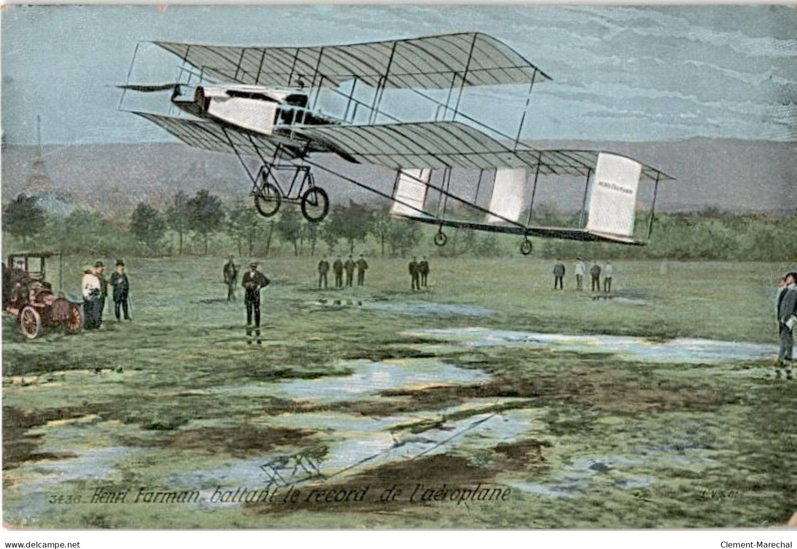 AVIATION: Farman Battant Le Record De L'aéroplane - Très Bon état - ....-1914: Precursors