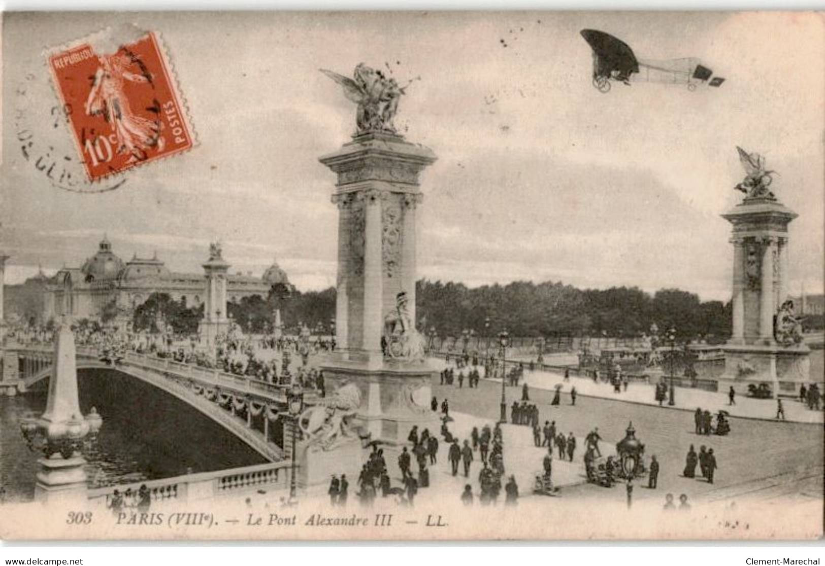 AVIATION: Paris VIIIe Le Pont Alexandre III - Très Bon état - ....-1914: Précurseurs