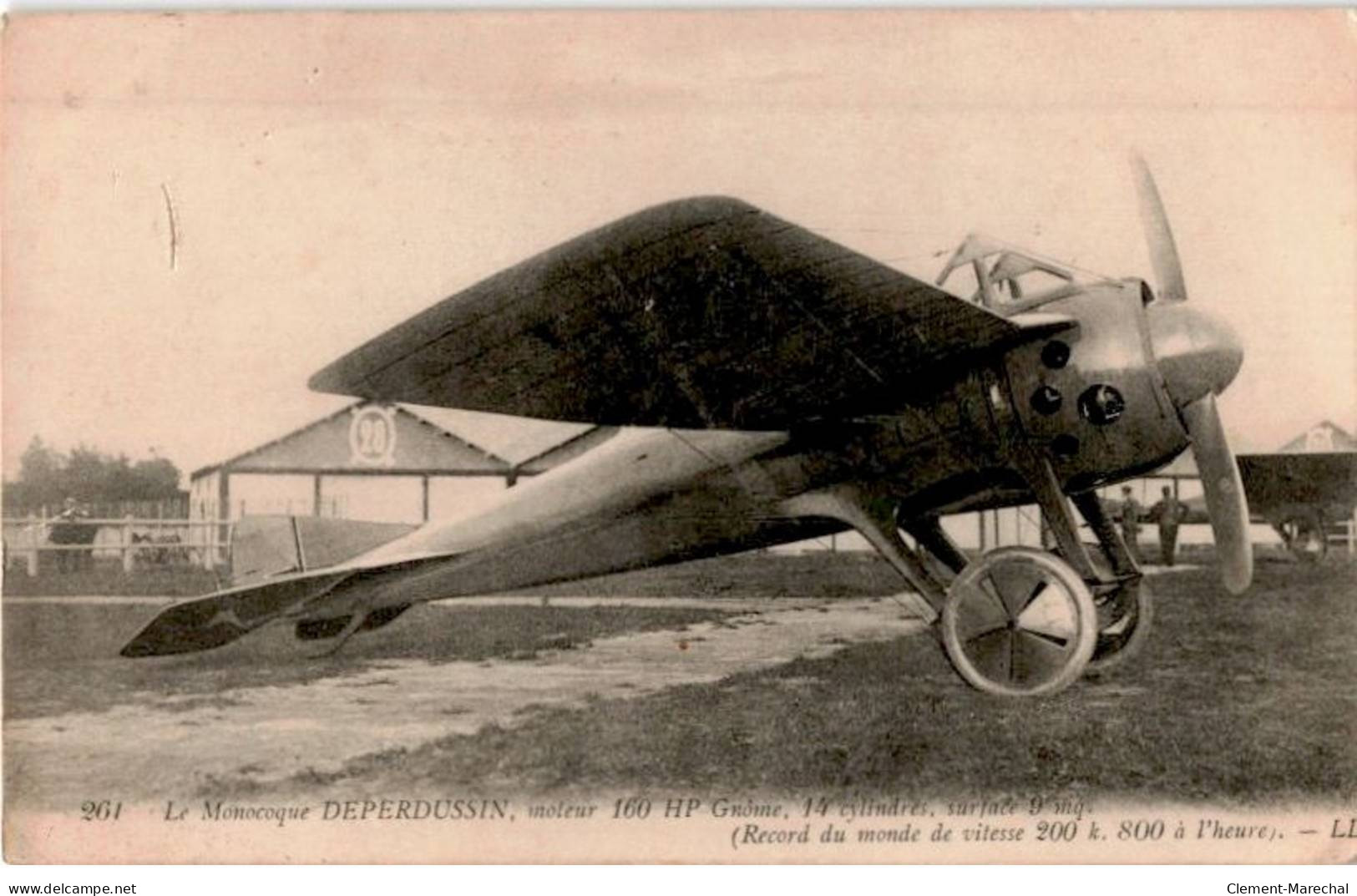 AVIATION: Le Monocoque Deperdussin Record Du Monde De Vitesse 200 K. 800 à L'heure - Très Bon état - ....-1914: Vorläufer