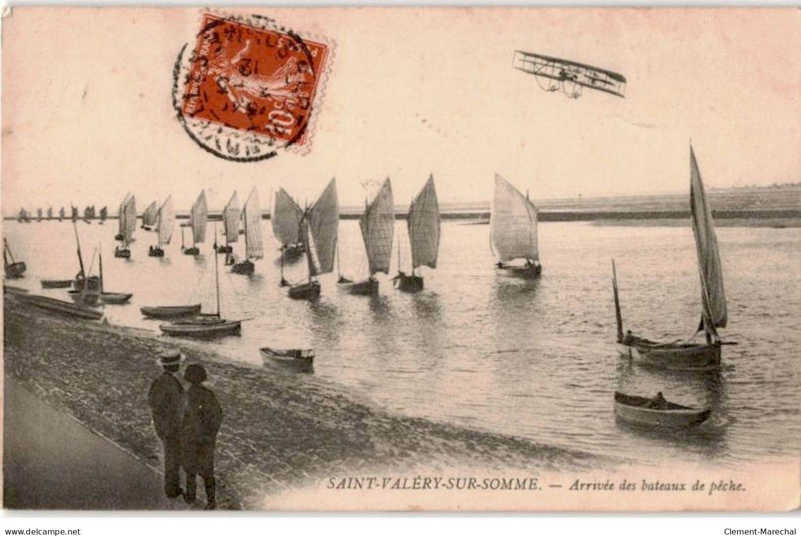 AVIATION: Saint-valery-sur-somme Arrivée Des Bateaux De Pêche - Très Bon état - ....-1914: Précurseurs