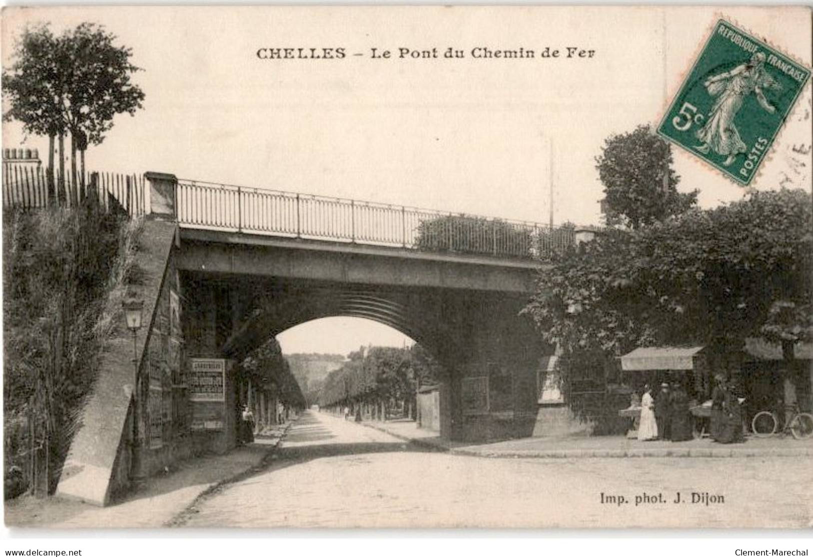 CHELLES: Le Pont Du Chemin De Fer - Très Bon état - Chelles