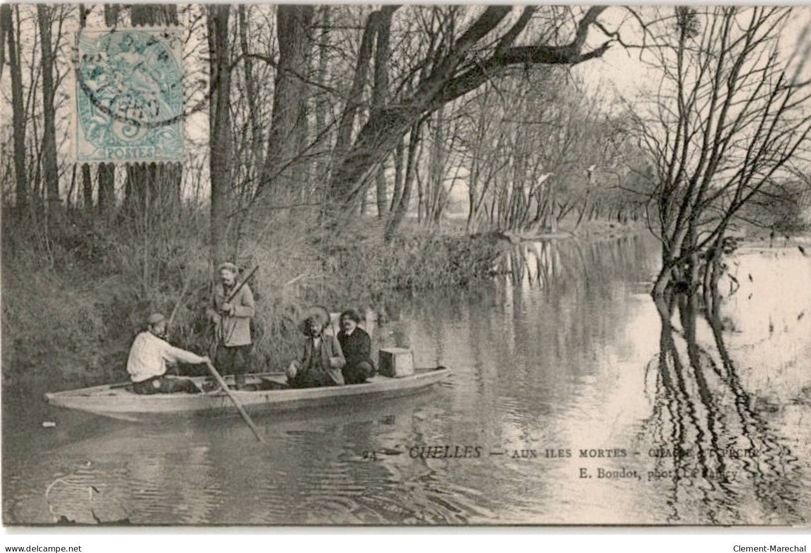 CHELLES: Aux Iles Mortes Chasse Et Pêche - Très Bon état - Chelles