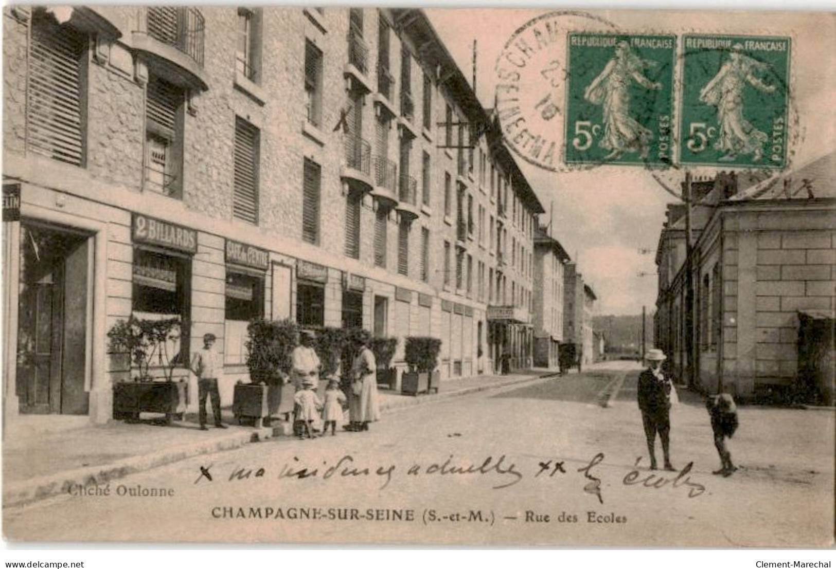 CHAMPAGNE-sur-SEINE: Rue Des écoles - Très Bon état - Champagne Sur Seine