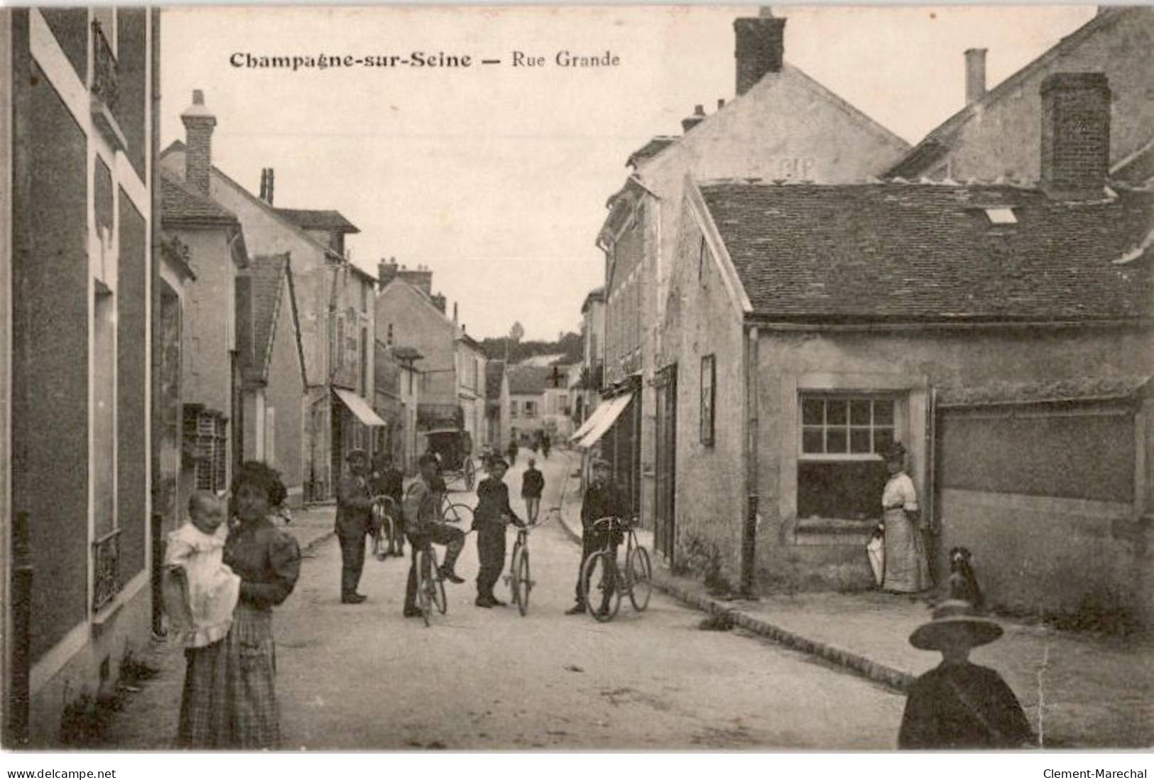 CHAMPAGNE-sur-SEINE: Rue Grande - Très Bon état - Champagne Sur Seine