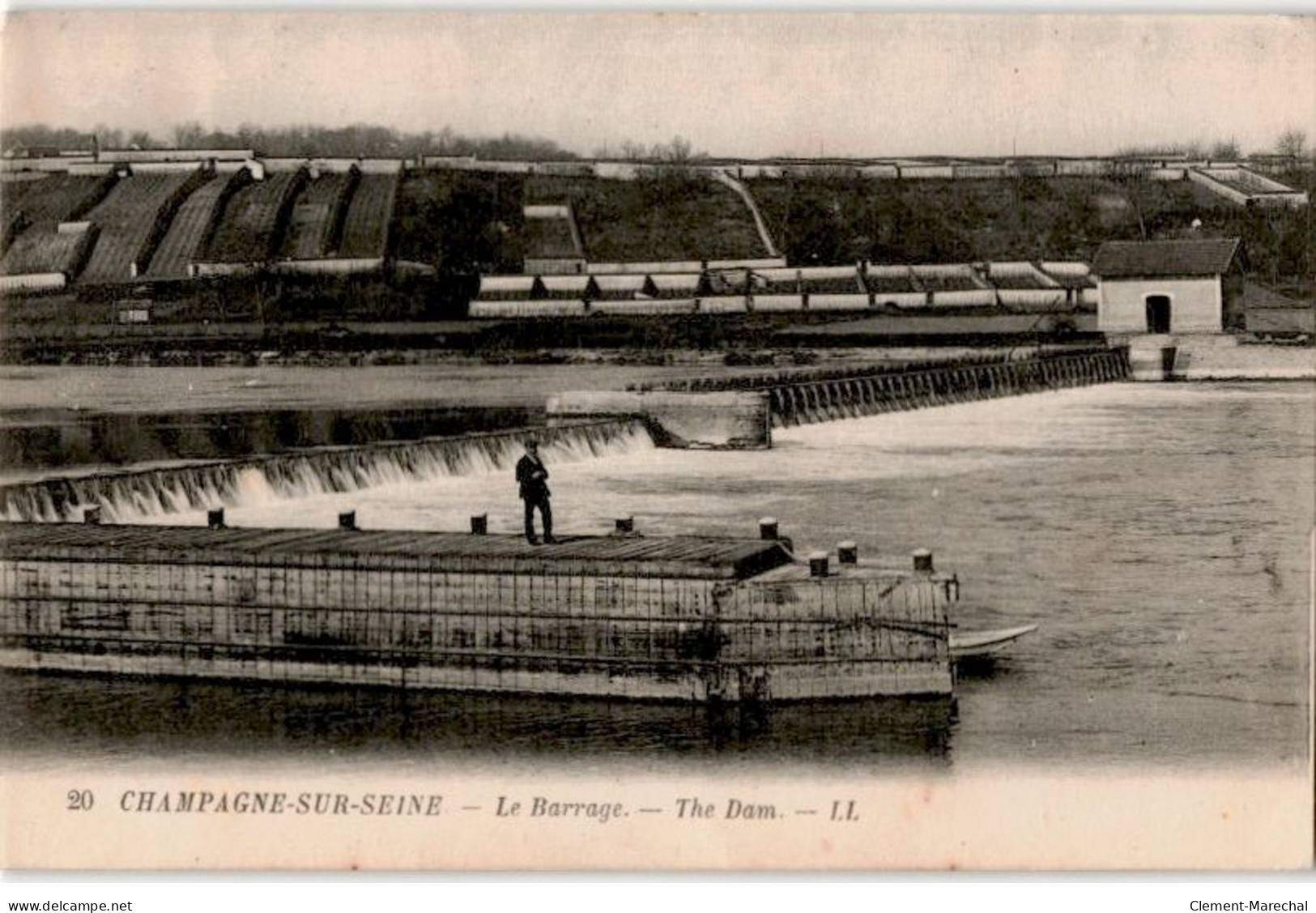 CHAMPAGNE-sur-SEINE: Le Barrage - Très Bon état - Champagne Sur Seine