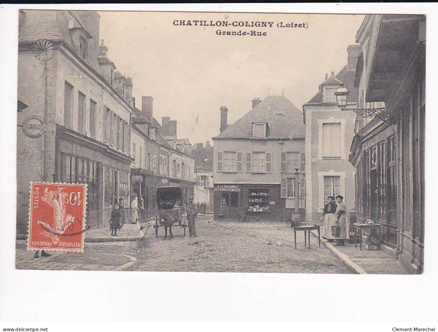 CHATILLON-COLIGNY - Grande Rue - Très Bon état - Chatillon Coligny