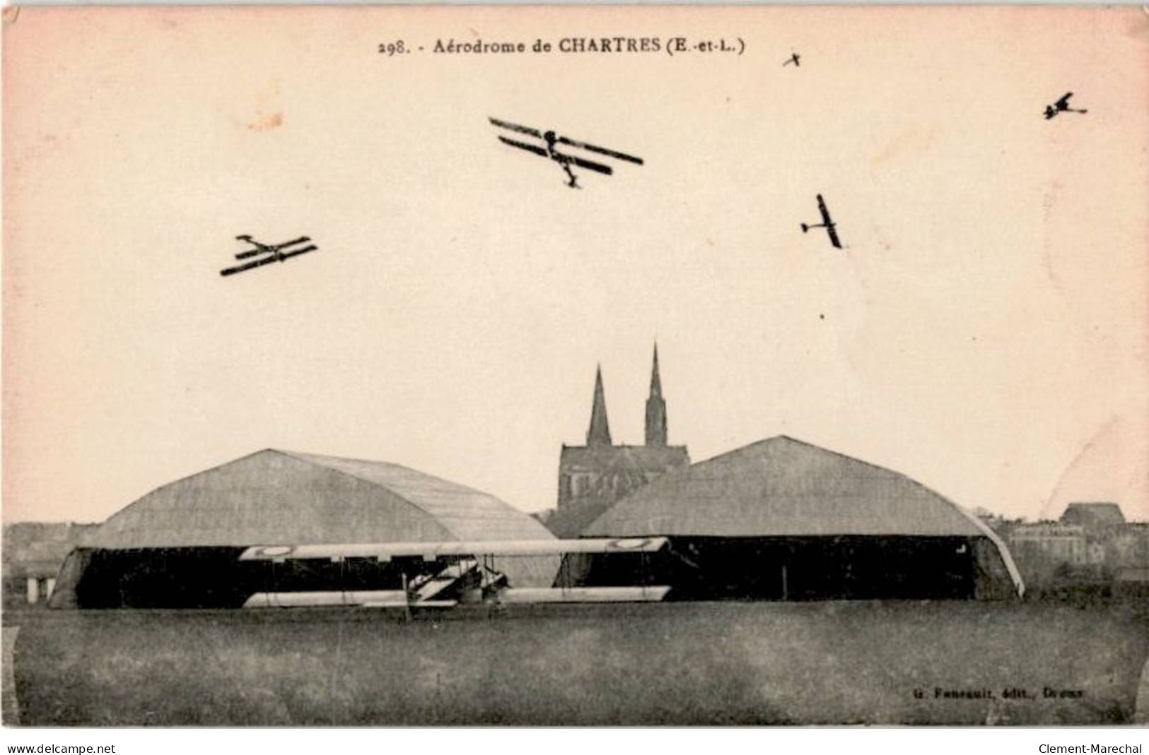 AVIATION: Aérodrome De Chartres - Très Bon état - ....-1914: Precursores