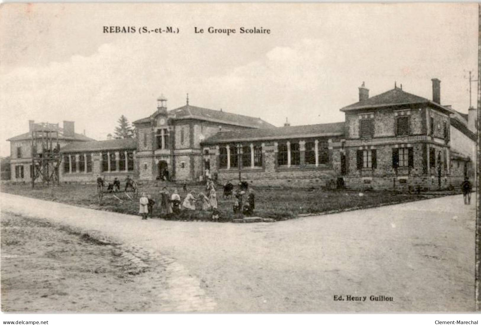 REBAIS: Le Groupe Scolaire - Très Bon état - Rebais