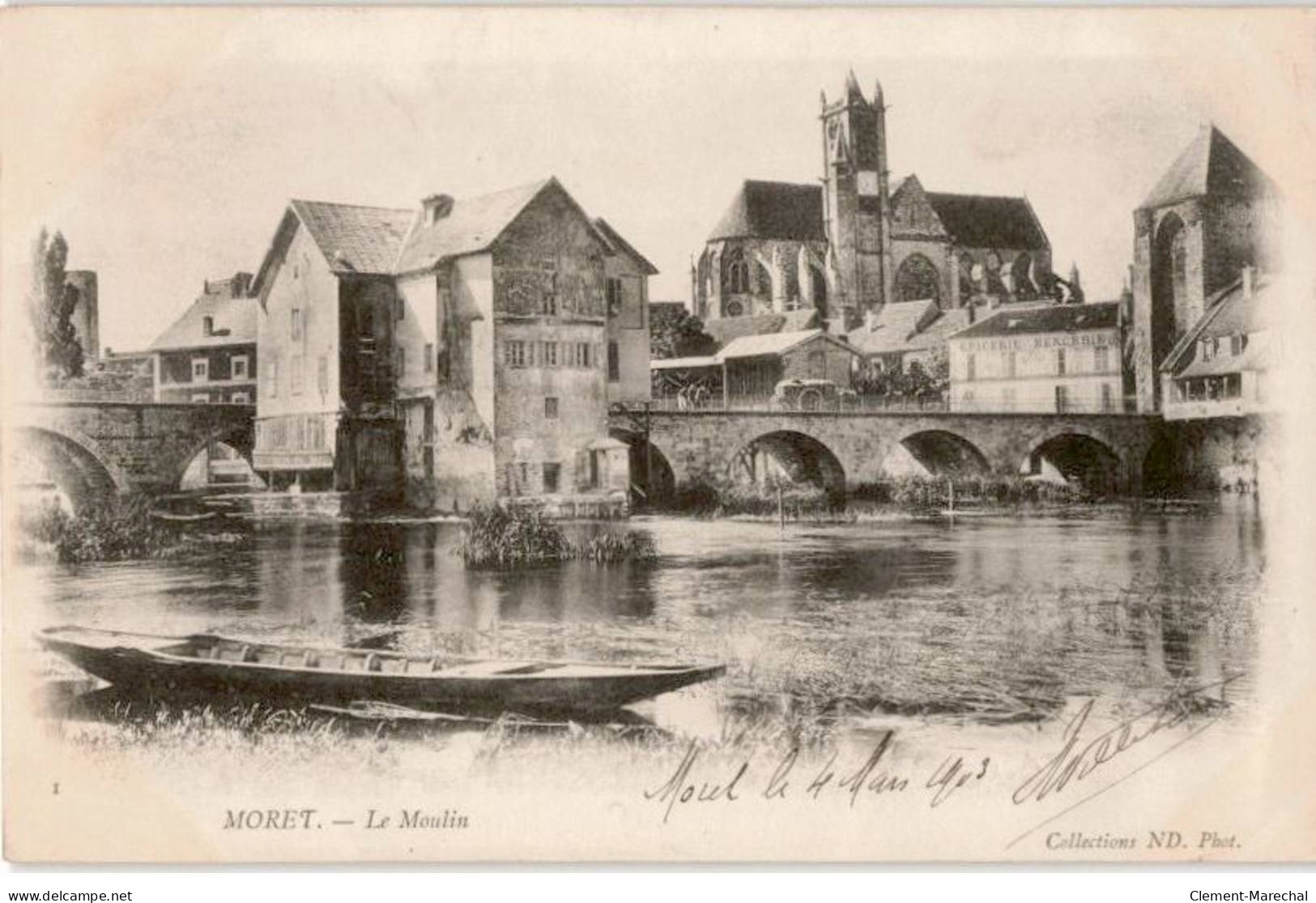 MORET: Le Moulin - Très Bon état - Moret Sur Loing