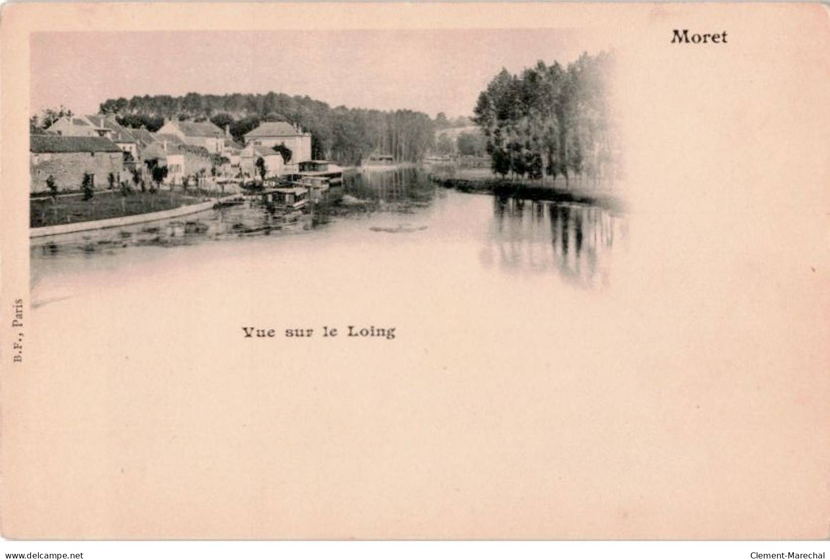 MORET: Vue Sur Le Loing - Très Bon état - Moret Sur Loing