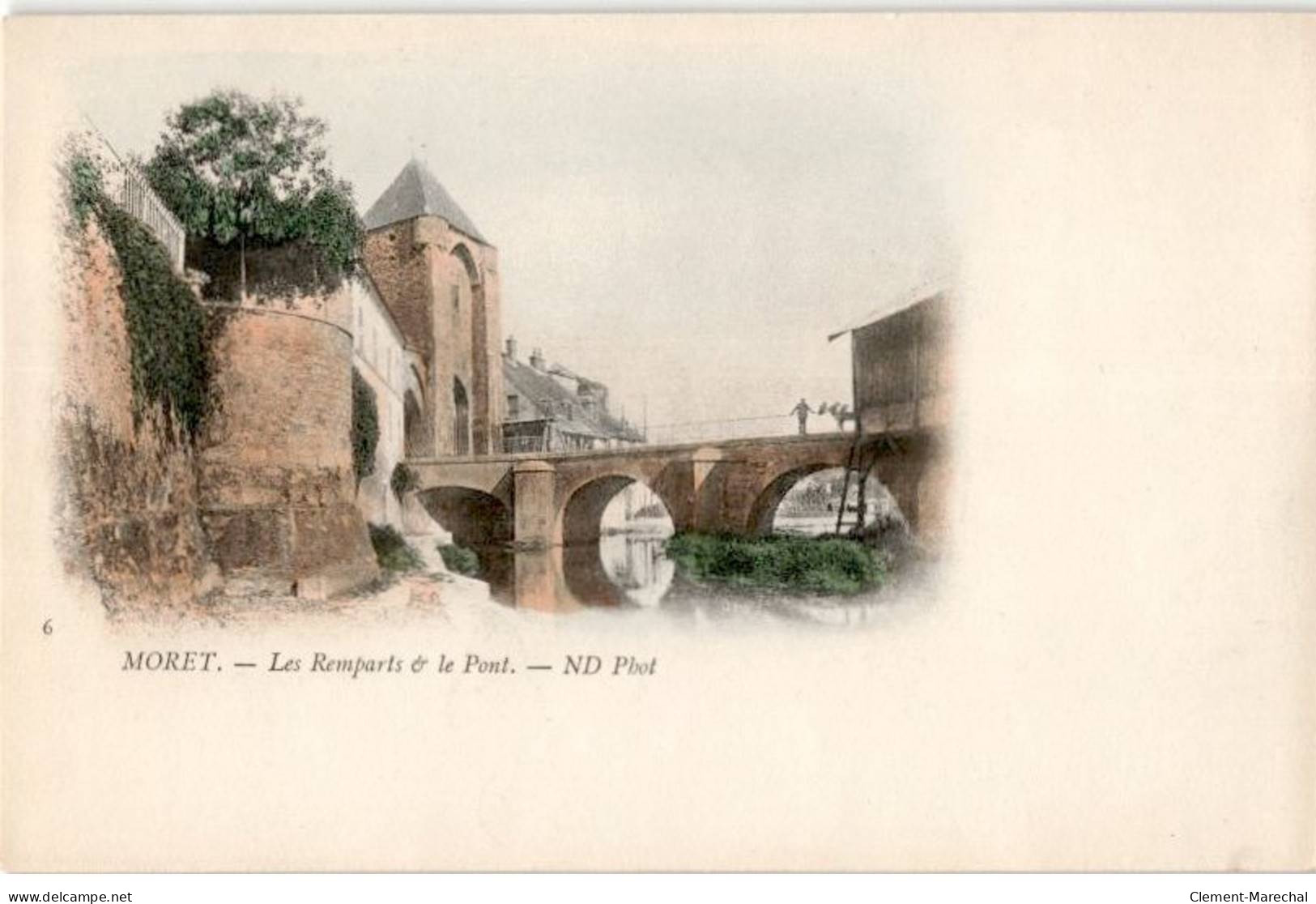 MORET: Les Remparts Et Le Pont - Très Bon état - Moret Sur Loing