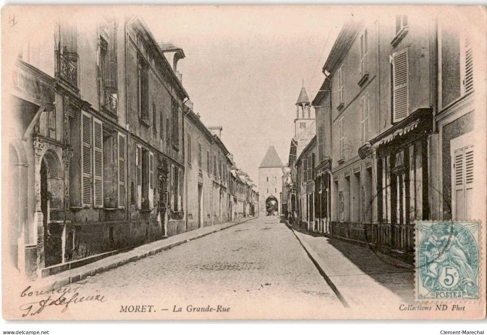 MORET-sur-LOING: La Grande Rue - Très Bon état - Moret Sur Loing