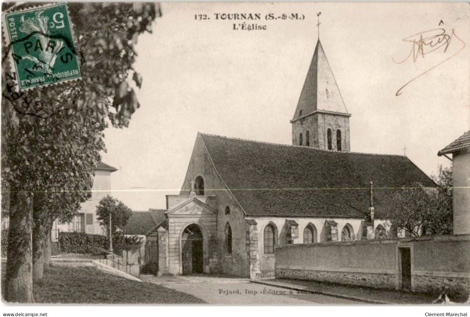 TOURNAN: L'église - état - Tournan En Brie