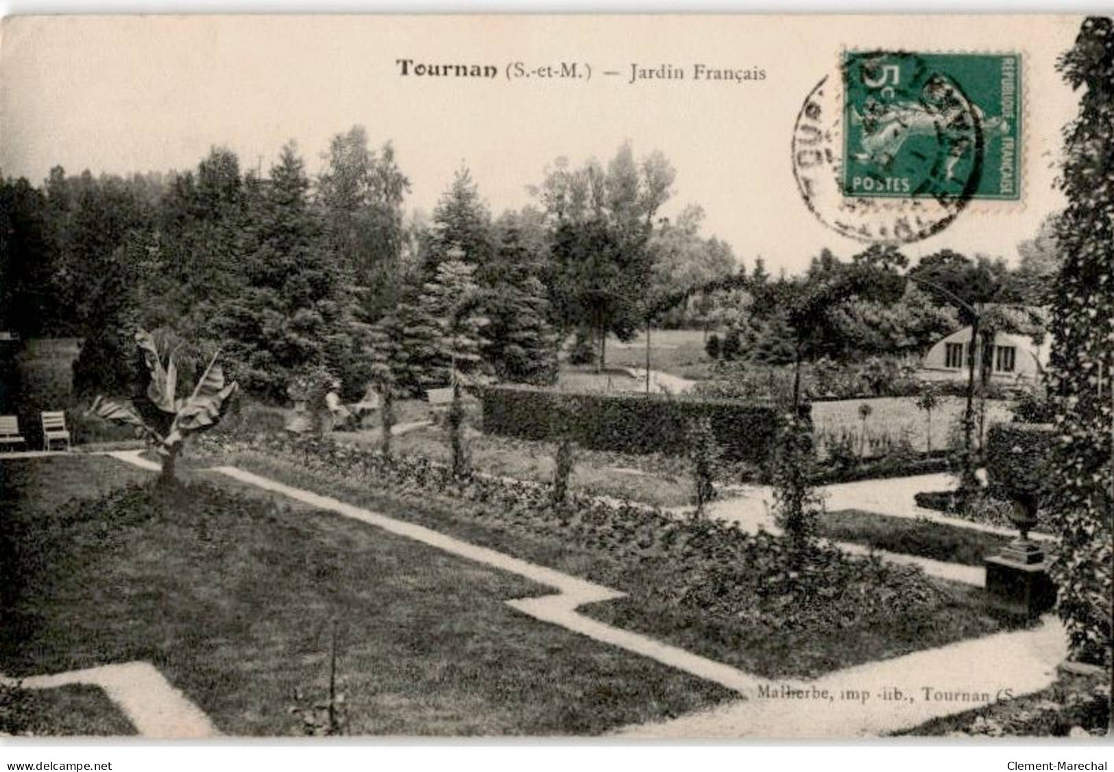 TOURNAN: Jardin Français - Très Bon état - Tournan En Brie