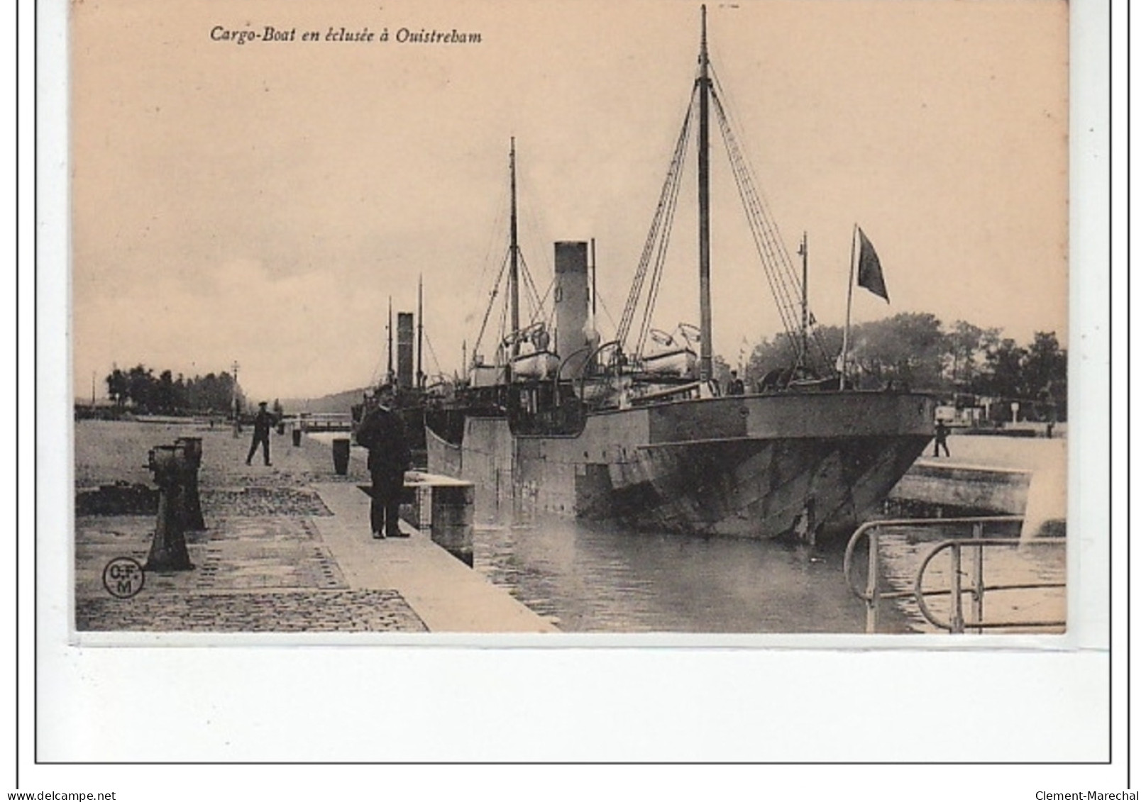 OUISTREHAM - Cargo-boat En éclusée - Très Bon état - Ouistreham