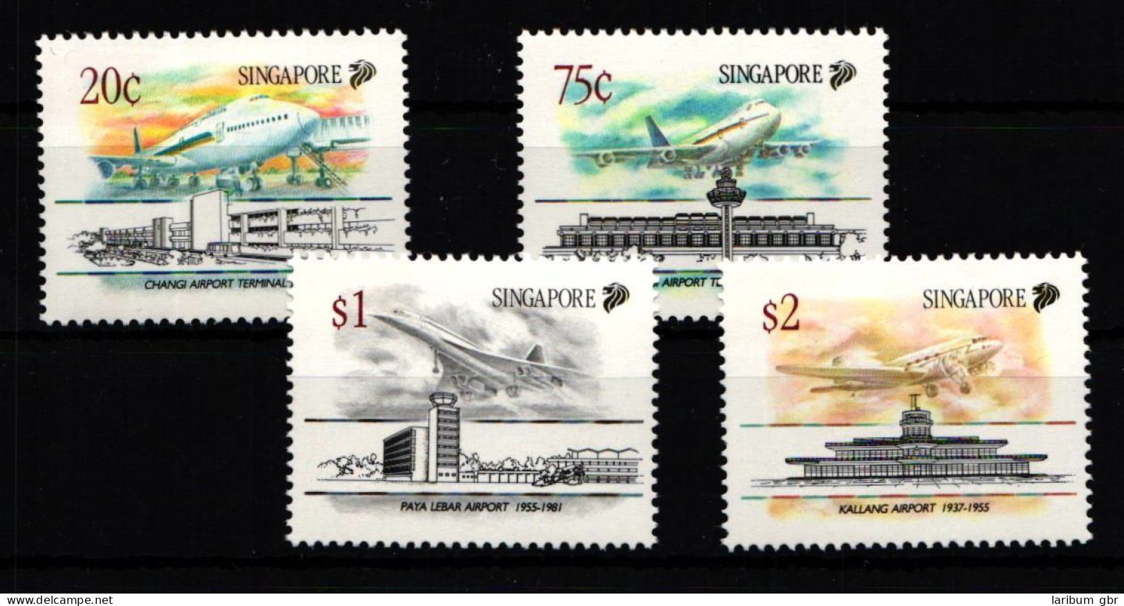 Singapur 629-632 Postfrisch Flugzeuge #GY171 - Singapour (1959-...)