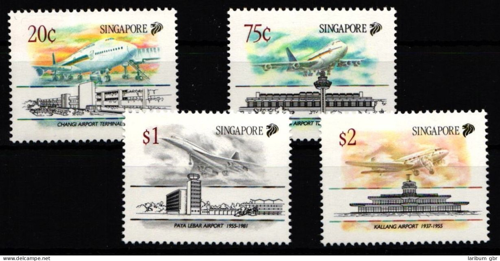 Singapur 629-632 Postfrisch Flugzeuge #GY171 - Singapur (1959-...)