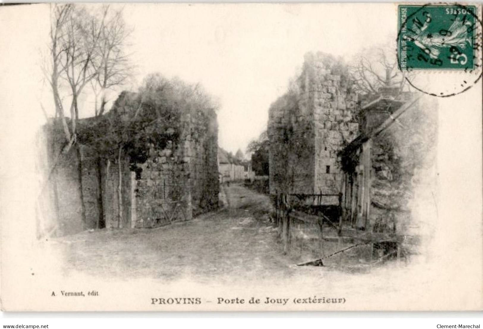 PROVINS: Porte De Jouy Extérieur - Très Bon état - Provins