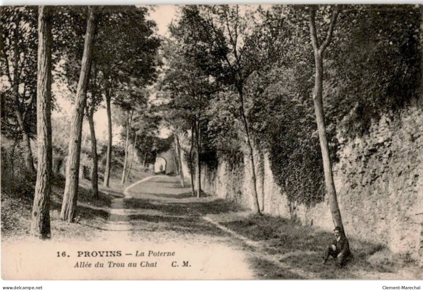 PROVINS: La Poterne Allée Du Trou Au Chat - Très Bon état - Provins