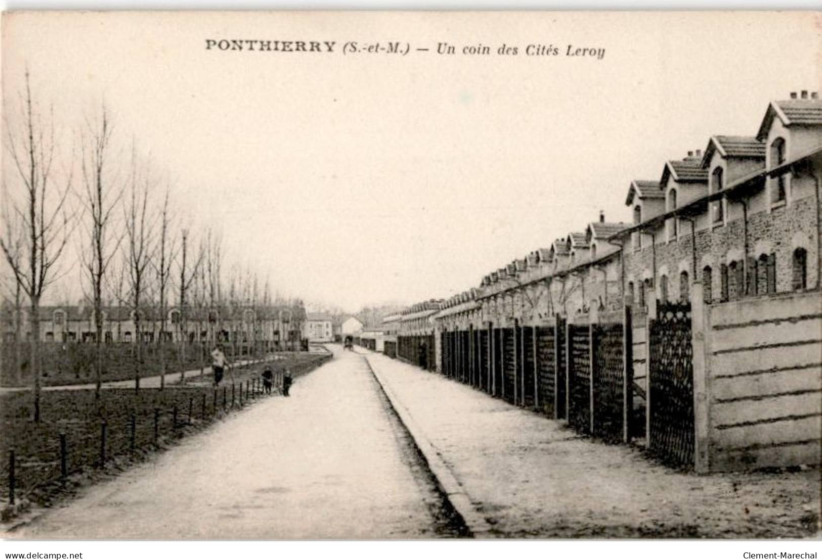 PONTHIERRY: Un Coin Des Cités Leroy - Très Bon état - Other & Unclassified