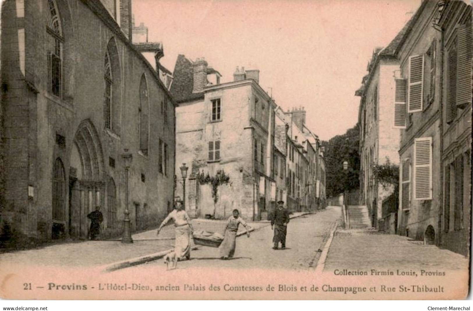 PROVINS: L'hôtel-dieu, Ancien Palais Des Comtesses De Blois Et De Champagne - Très Bon état - Provins