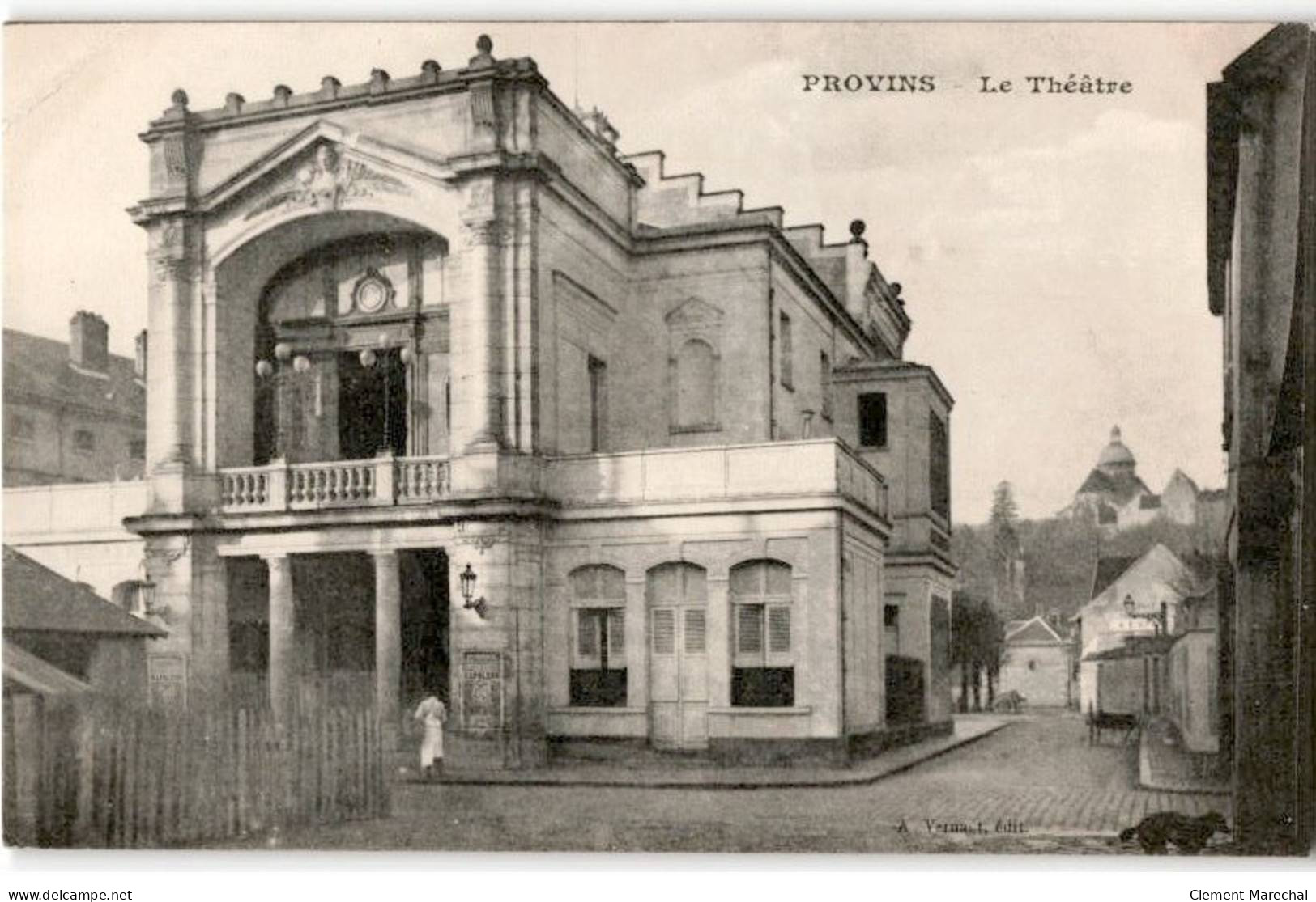 PROVINS: Le Théatre - état - Provins