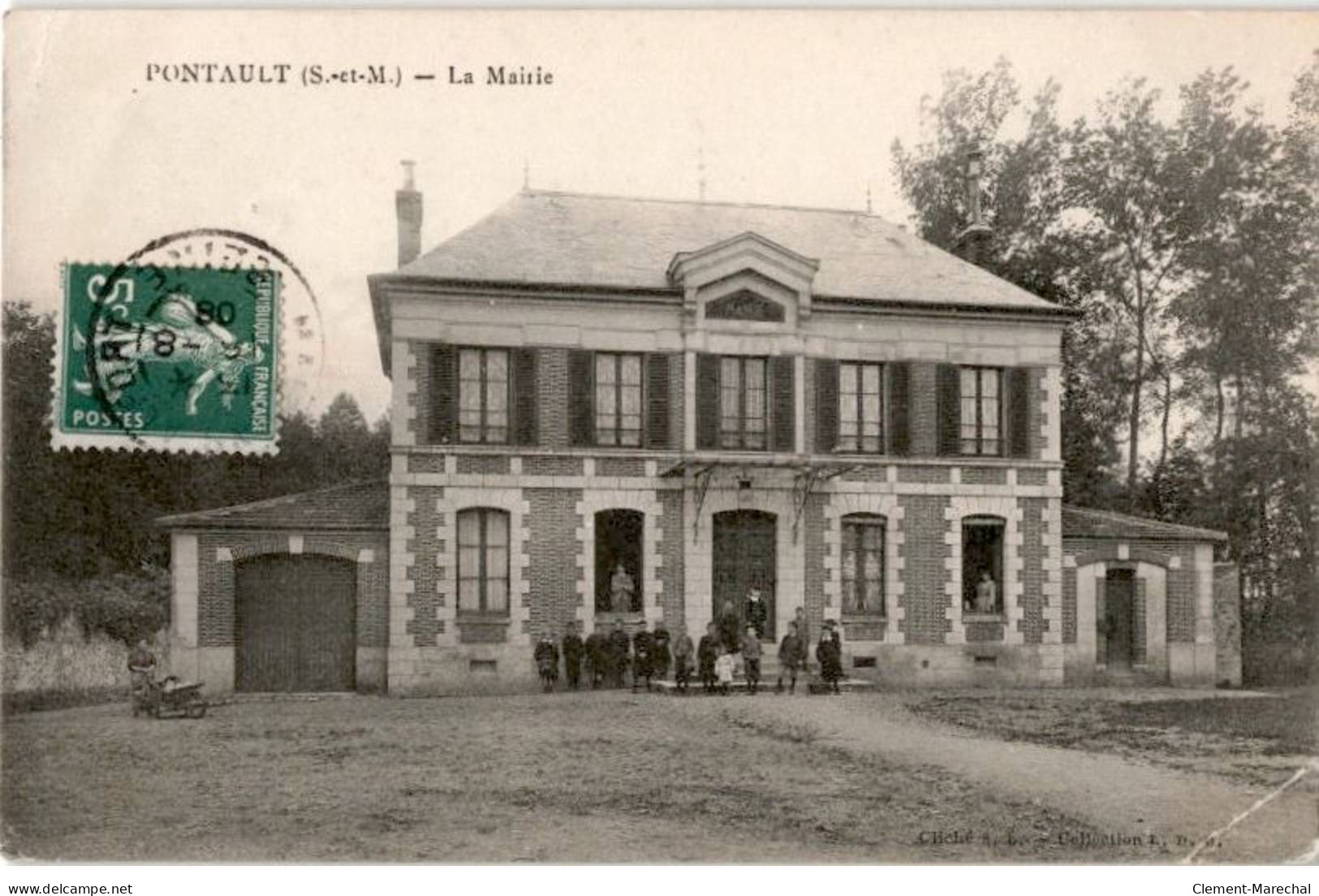 PONTAULT: La Mairie - état - Other & Unclassified