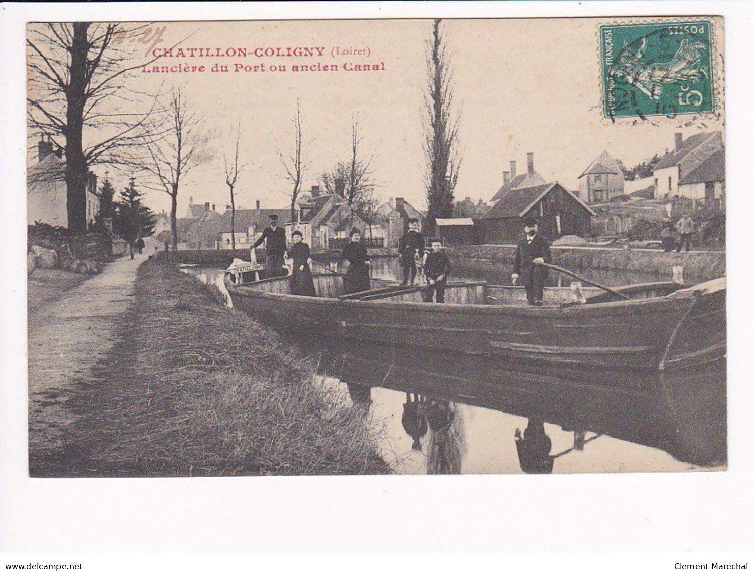 CHATILLON-COLIGNY - Lancière Du Port Ou Ancien Canal - Très Bon état - Chatillon Coligny