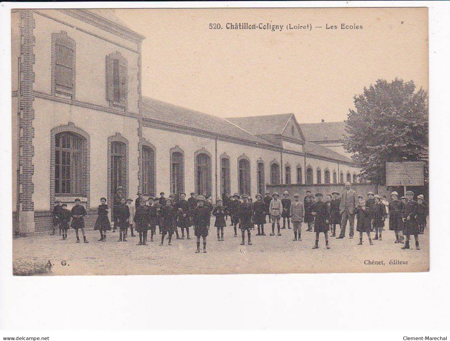 CHATILLON-COLIGNY - Les Ecoles - Très Bon état - Chatillon Coligny