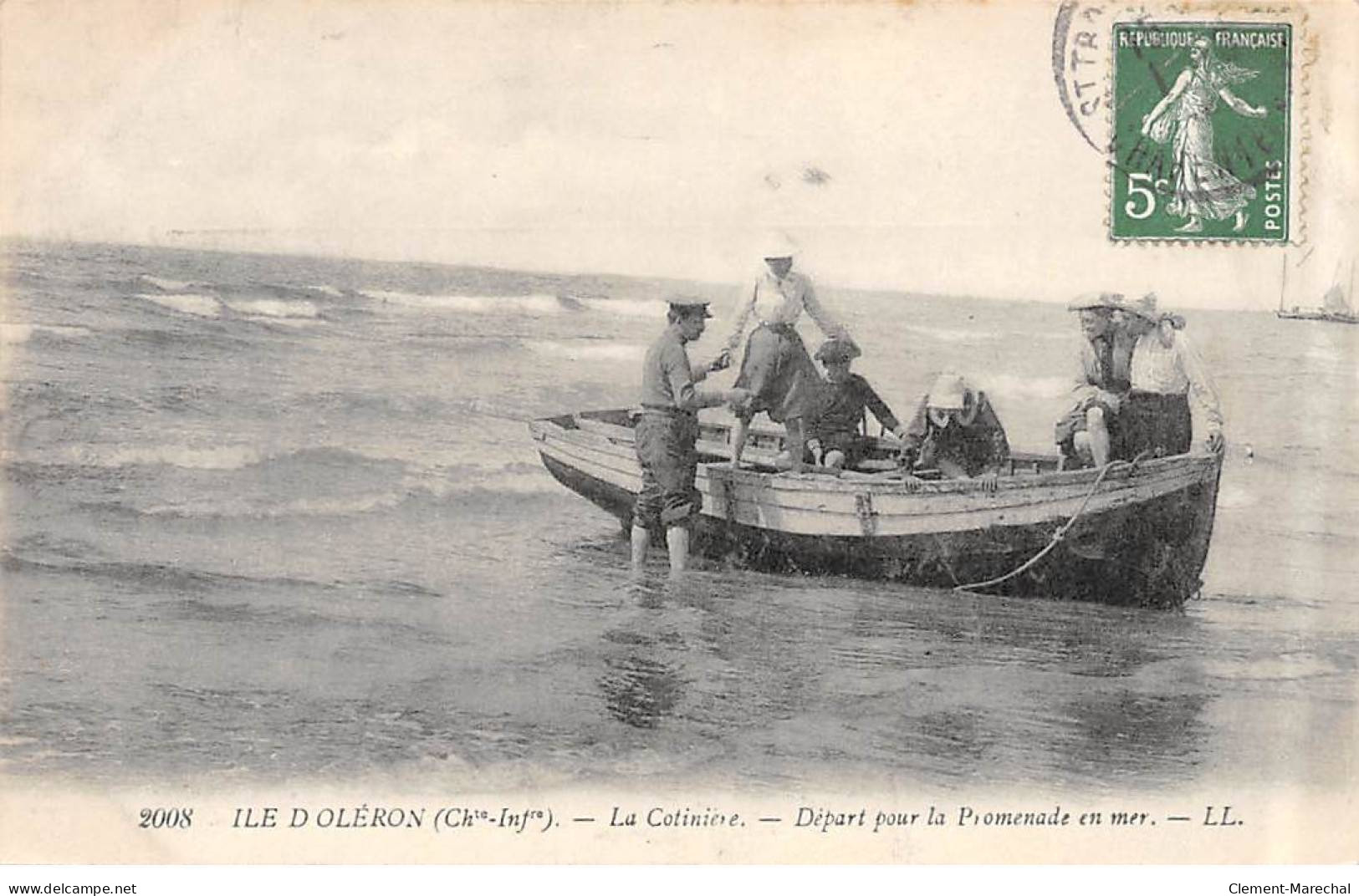 ILE D'OLERON - La Cotinière - Départ Pour La Promenade En Mer - Très Bon état - Ile D'Oléron