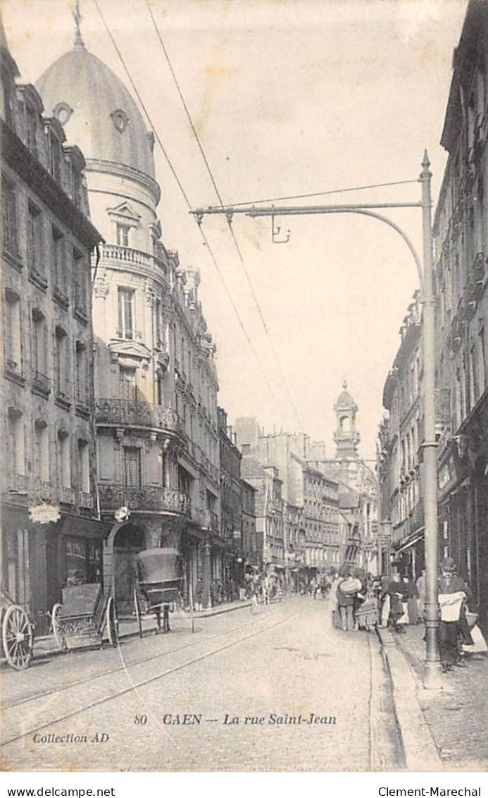 CAEN - La Rue Saint Jean - Très Bon état - Caen