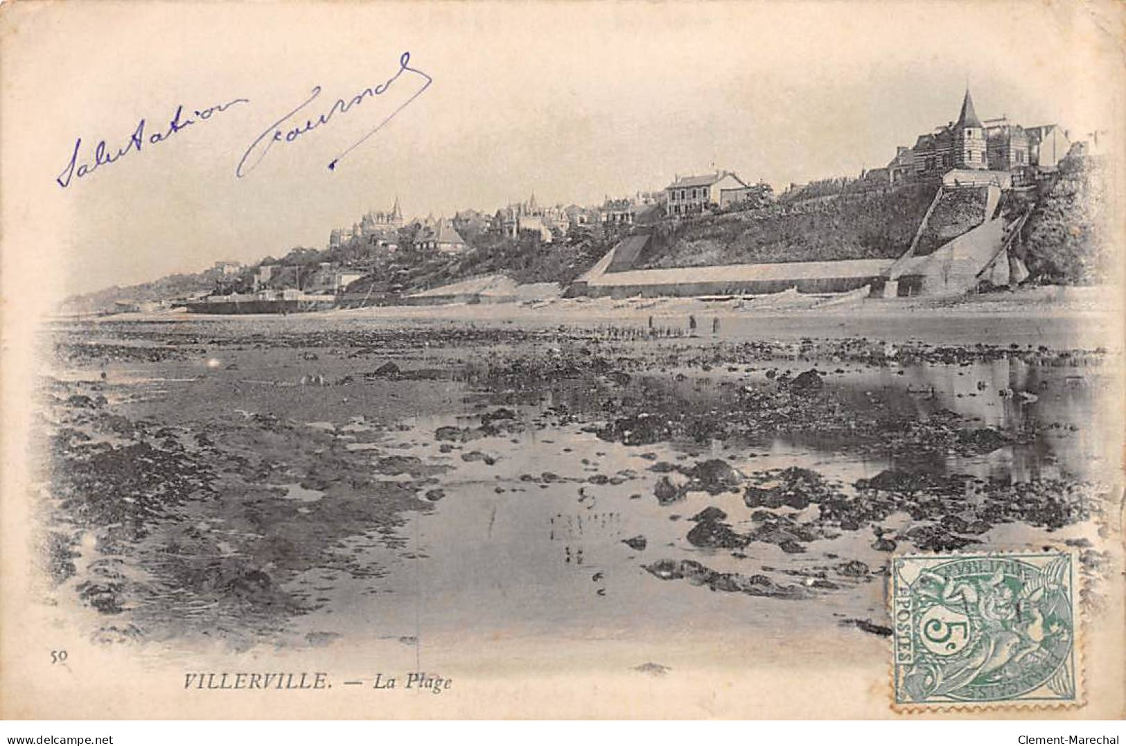 VILLERVILLE - La Plage - état - Villerville