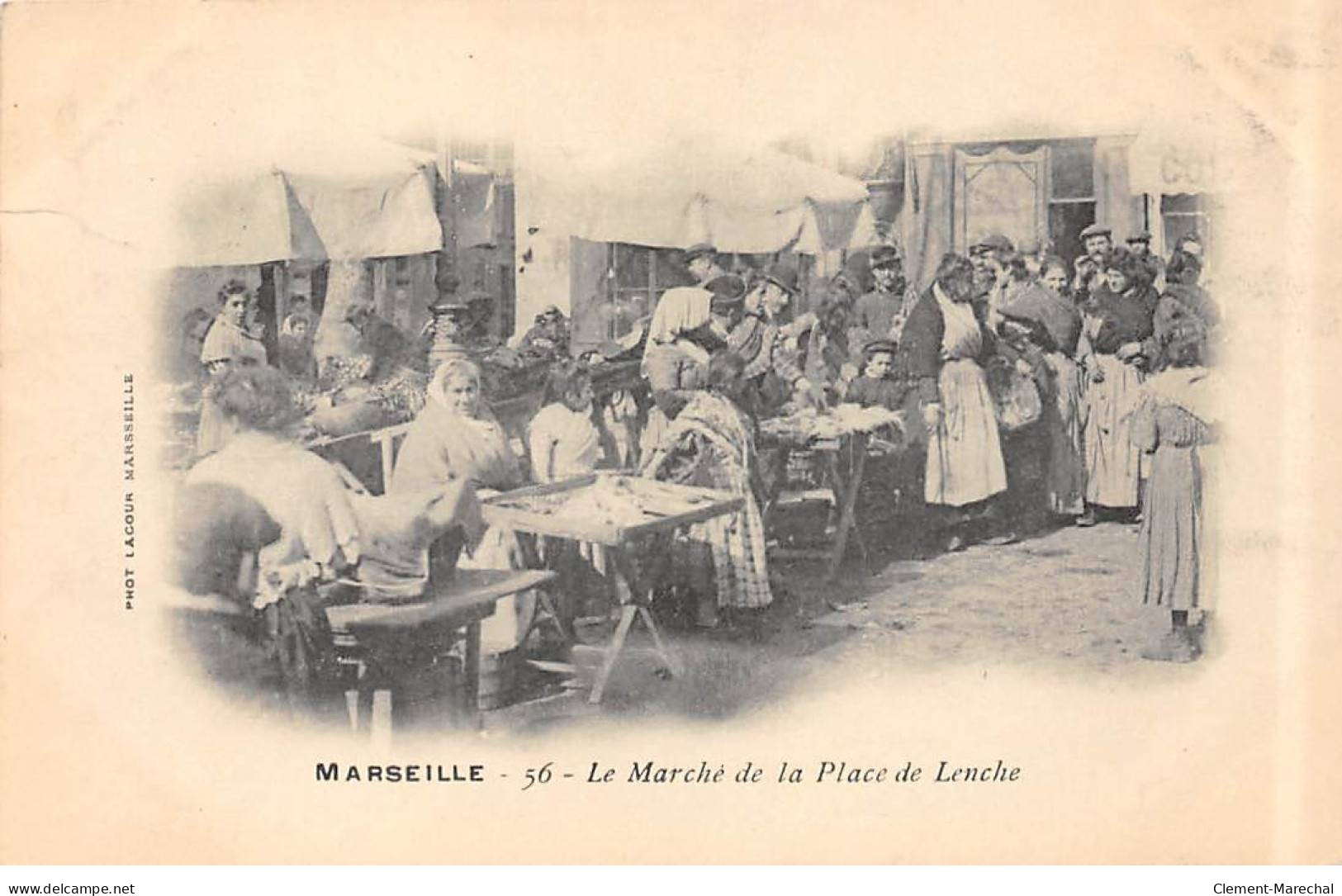 MARSEILLE - Le Marché De La Place De Lenche - Très Bon état - Ohne Zuordnung
