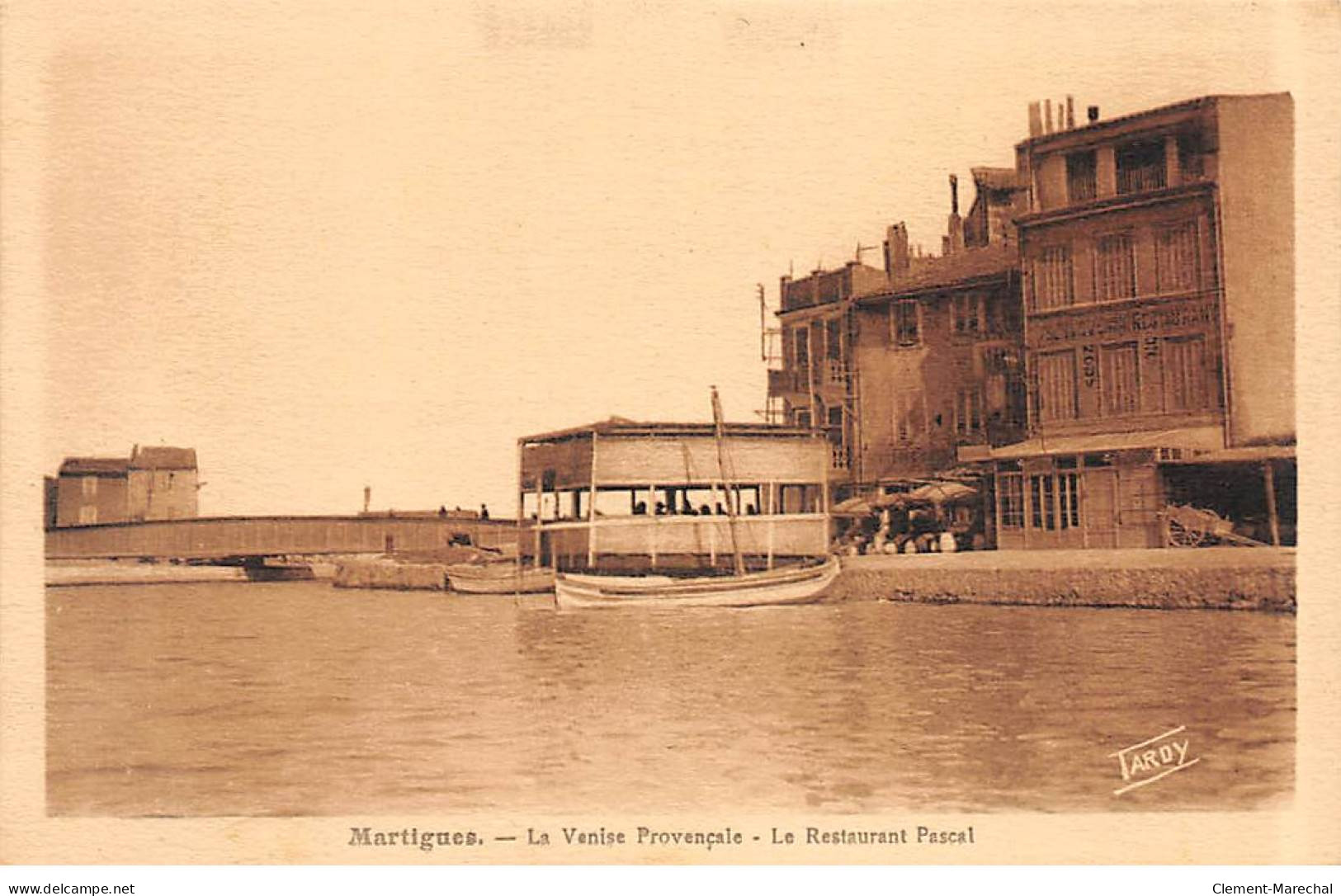 MARTIGUES - La Venise Provençale - Le Restaurant Pascal - Très Bon état - Martigues