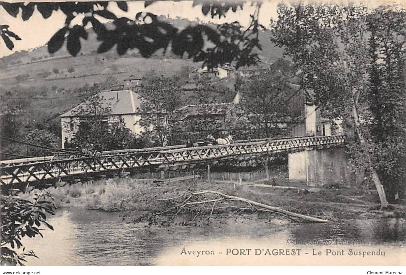 PORT D'AGREST - Le Pont Suspendu - Très Bon état - Other & Unclassified