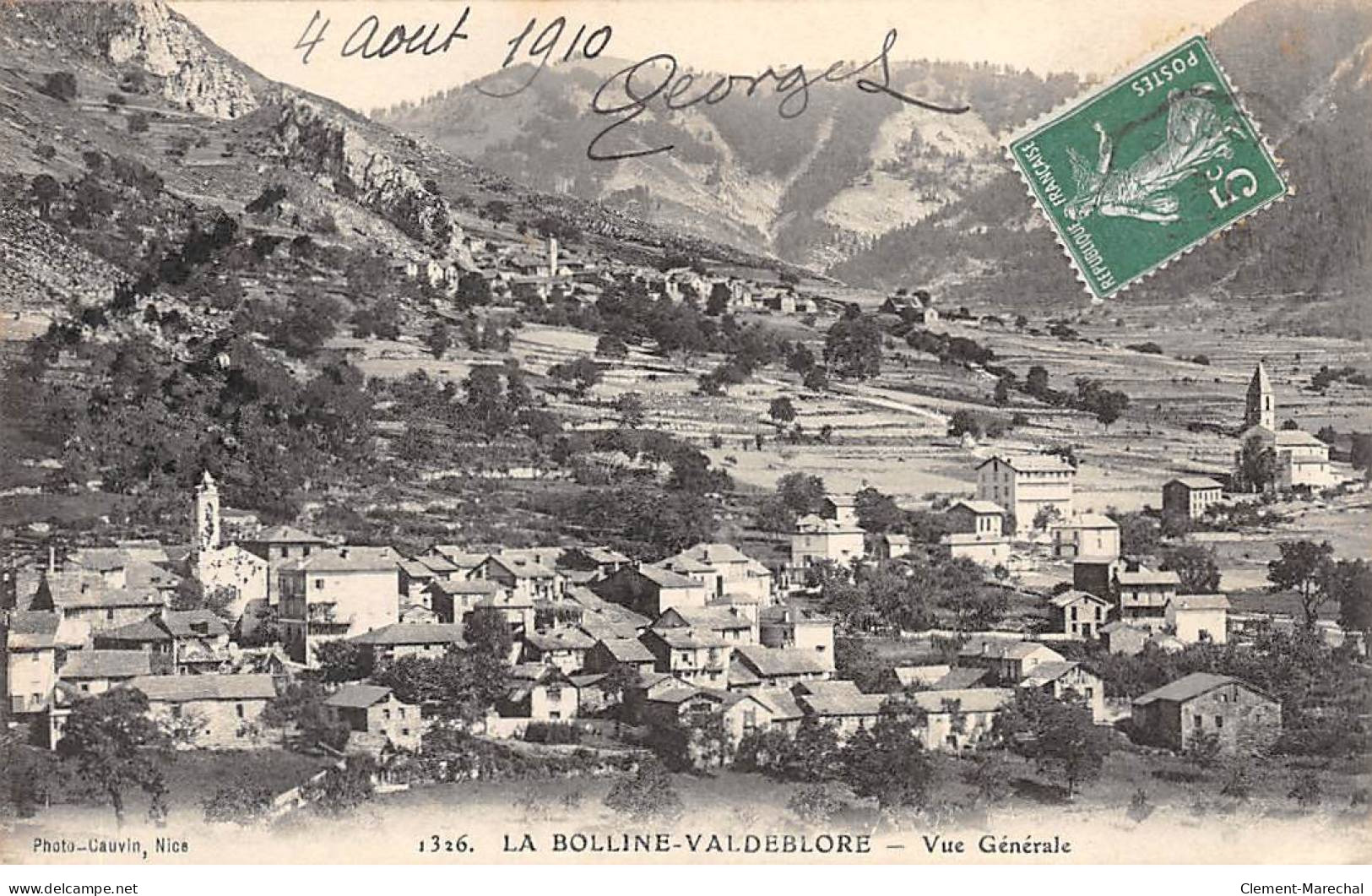 LA BOLLINE VALDEBLORE - Vue Générale - Très Bon état - Other & Unclassified