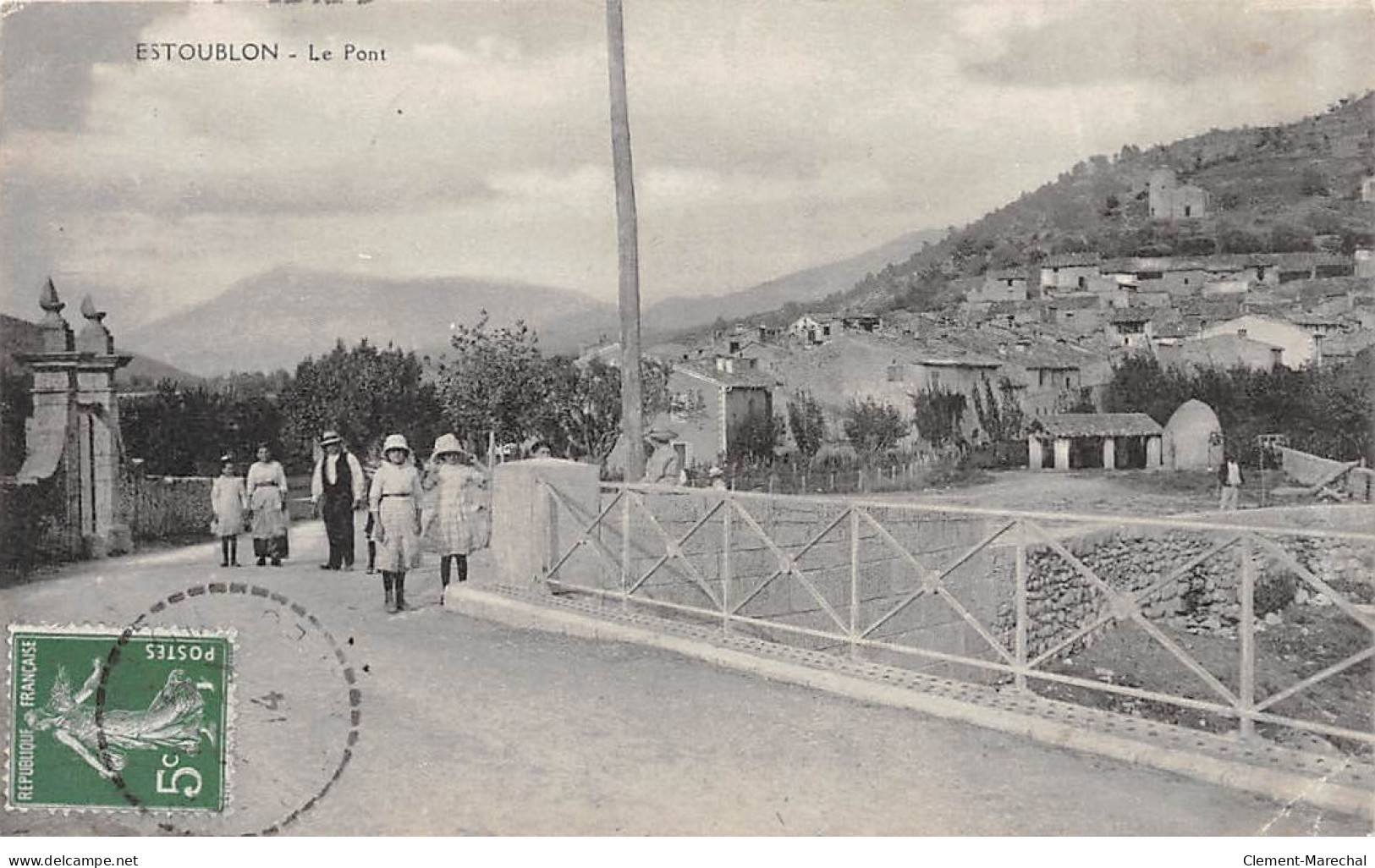 ESTOUBLON - Le Pont - état - Sonstige & Ohne Zuordnung