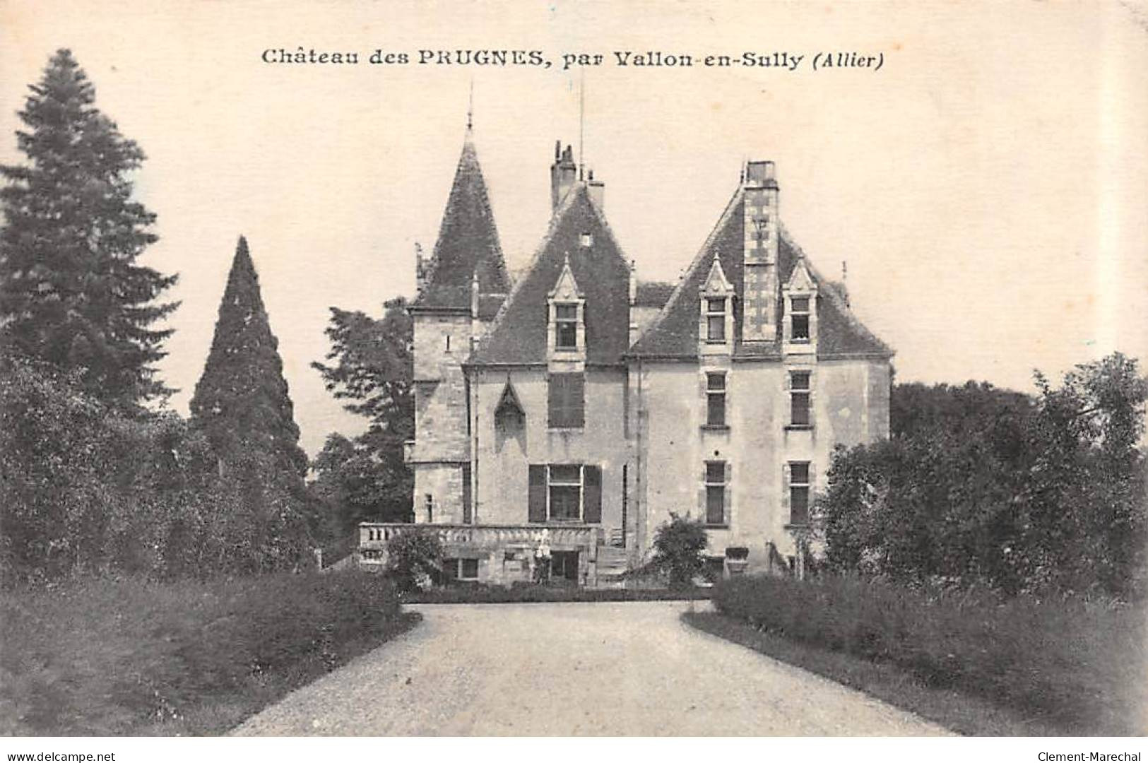 Château Des PRUGNES Par Vallon En Sully - Très Bon état - Otros & Sin Clasificación