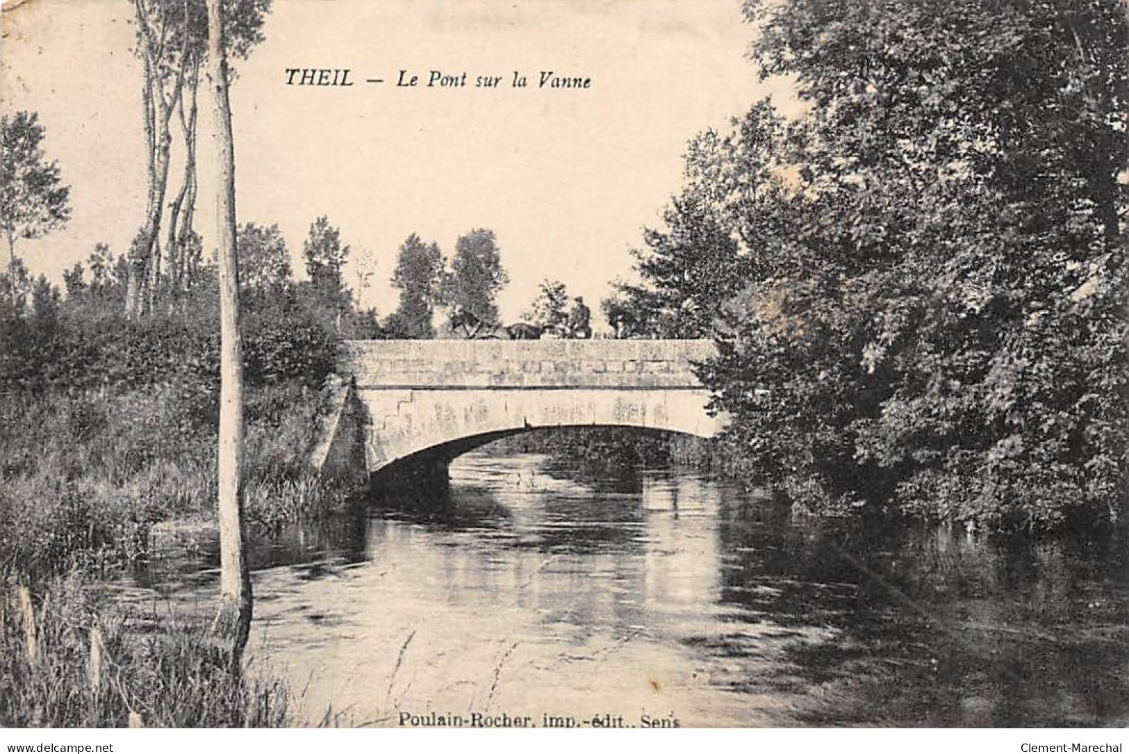 THEIL - Le Pont Sur La Vanne - Très Bon état - Other & Unclassified