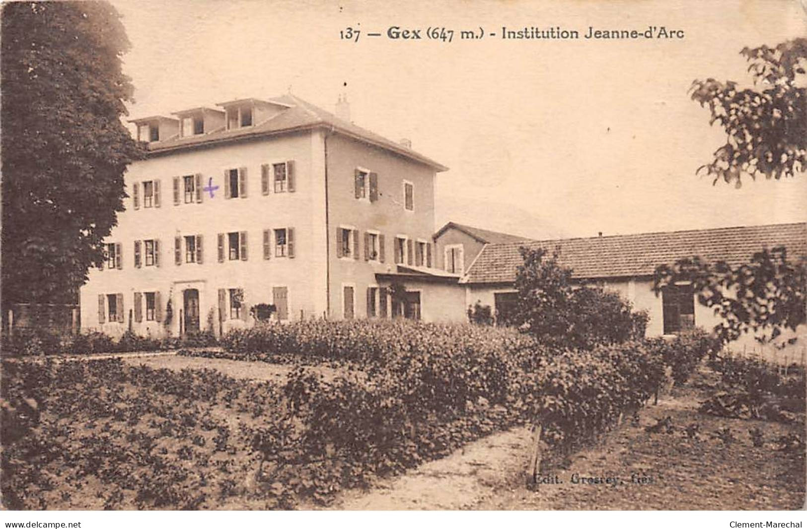 GEX - Institution Jeanne D'Arc - Très Bon état - Gex