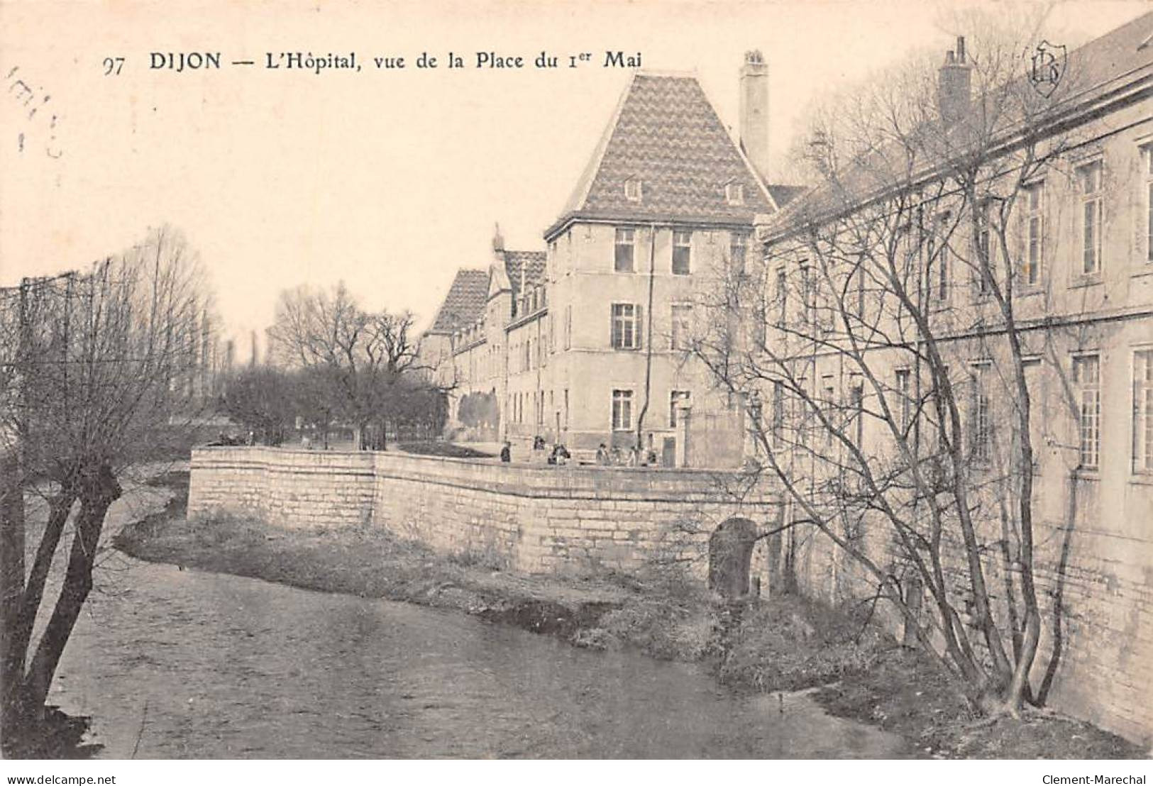 DIJON - L'Hôpital, Vu De La Place Du 1er Mai - Très Bon état - Dijon