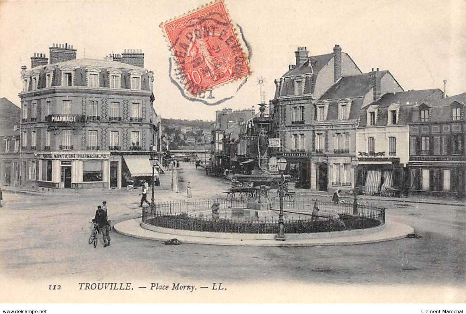 TROUVILLE - Place Morny - Très Bon état - Trouville