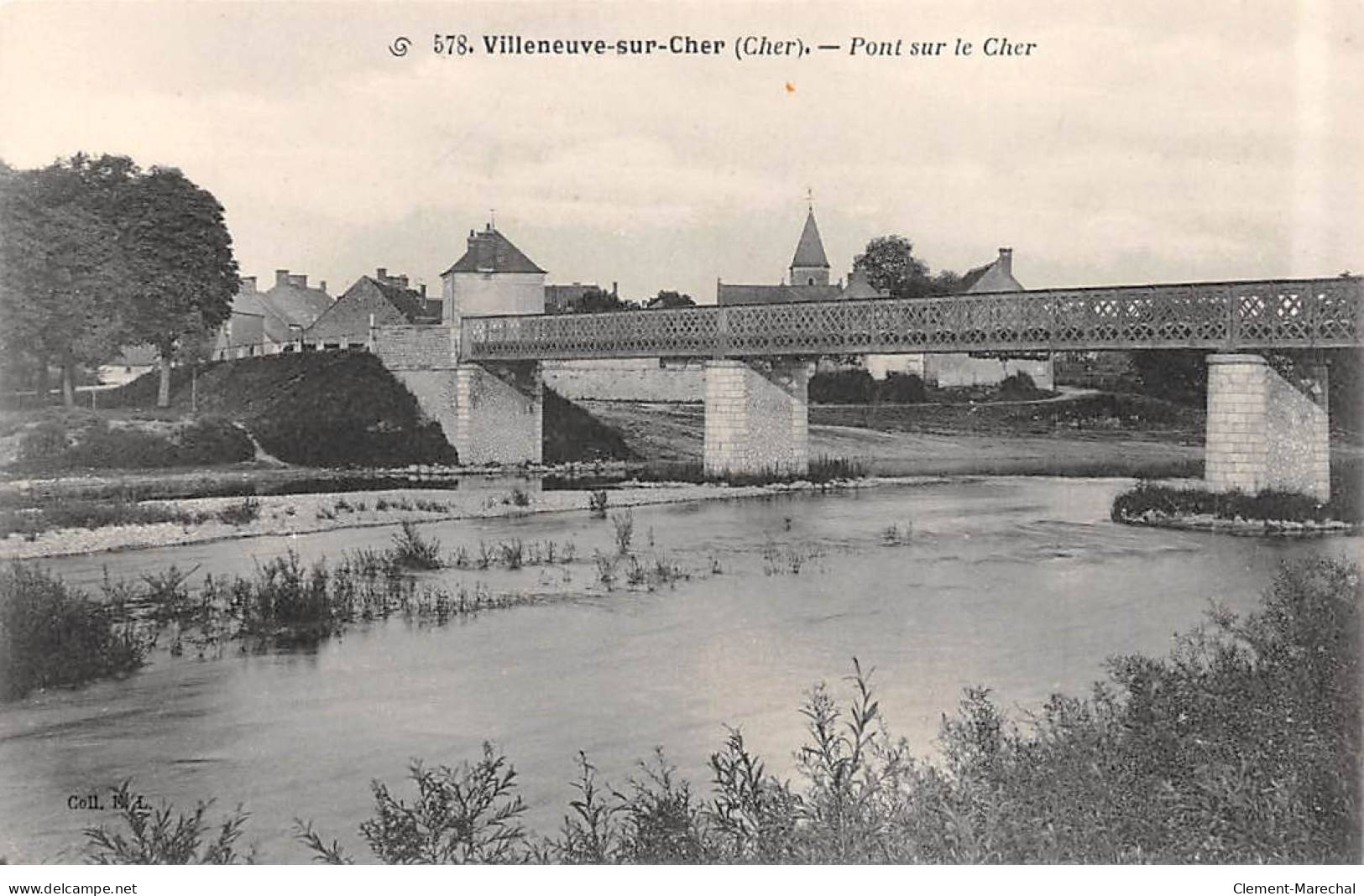 VILLENEUVE SUR CHER - Pont Sur Le Cher - Très Bon état - Autres & Non Classés