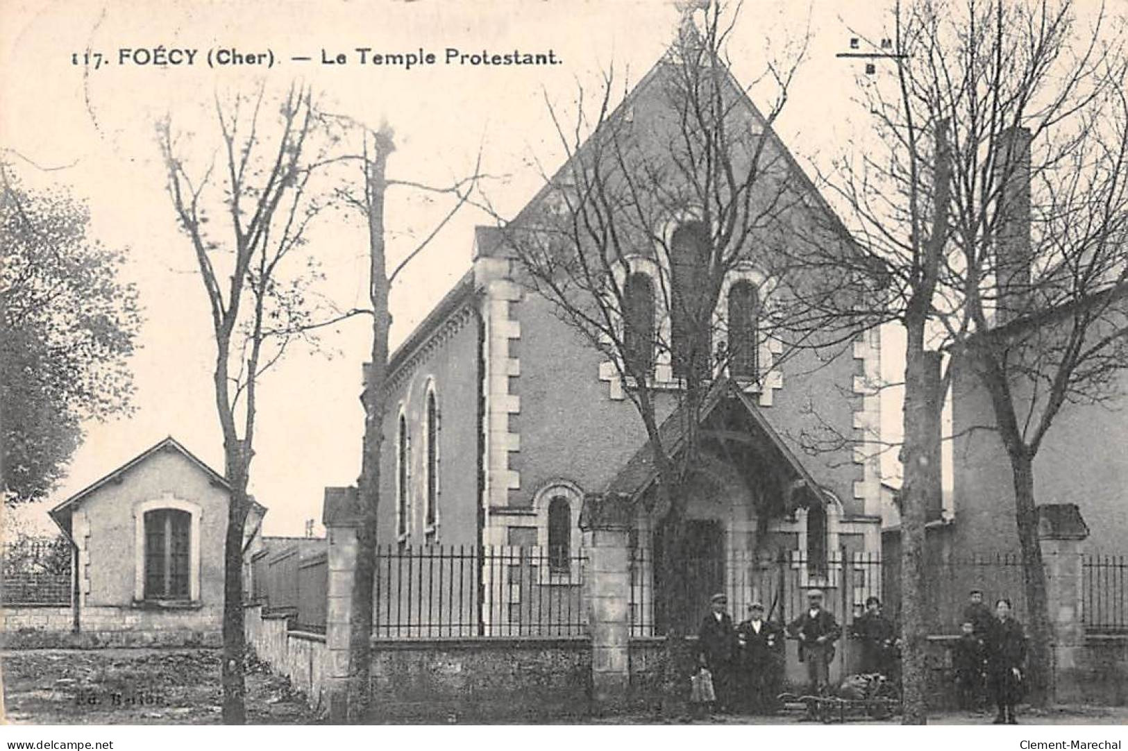 FOECY - Le Temple Protestant - Très Bon état - Sonstige & Ohne Zuordnung