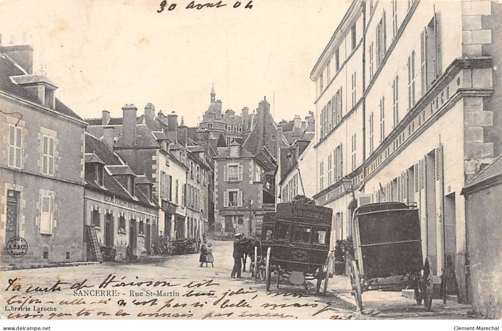 SANCERRE - Rue Saint Martin - état - Sancerre