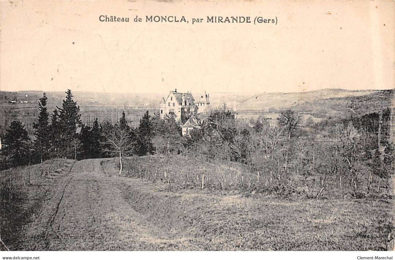Château De MONCLA Par MIRANDE - état - Sonstige & Ohne Zuordnung